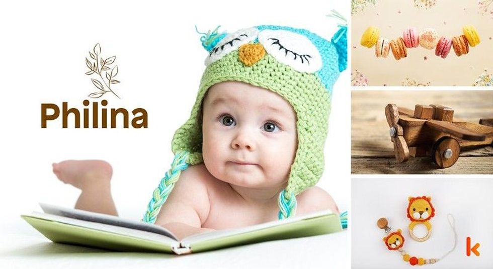 Baby name philina - cute baby, macarons, toy, teether