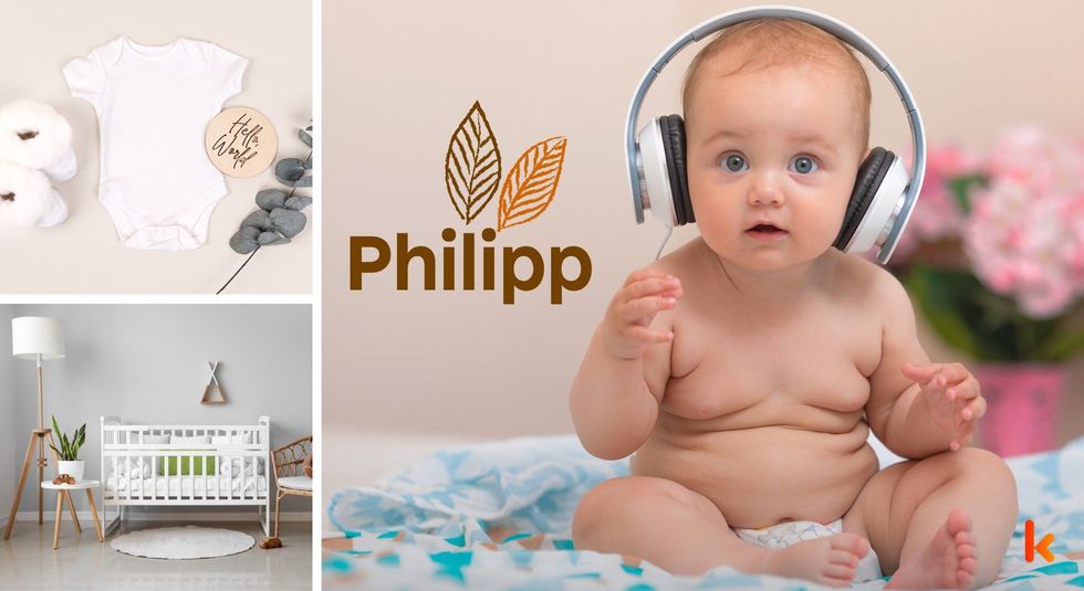 Baby name philipp - cute baby, clothes, baby booties, crib.