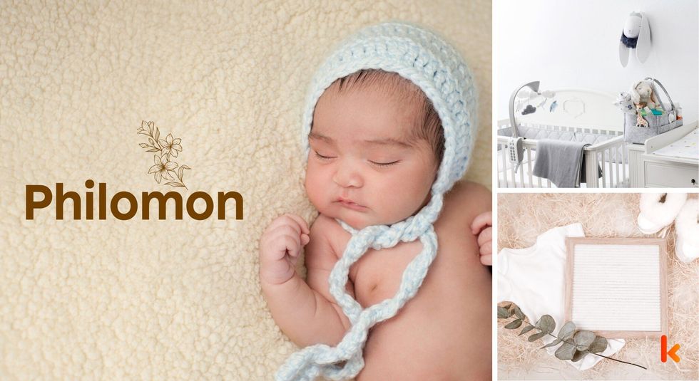 Baby name philomon - cute baby, crib, toy, baby booties, clothes