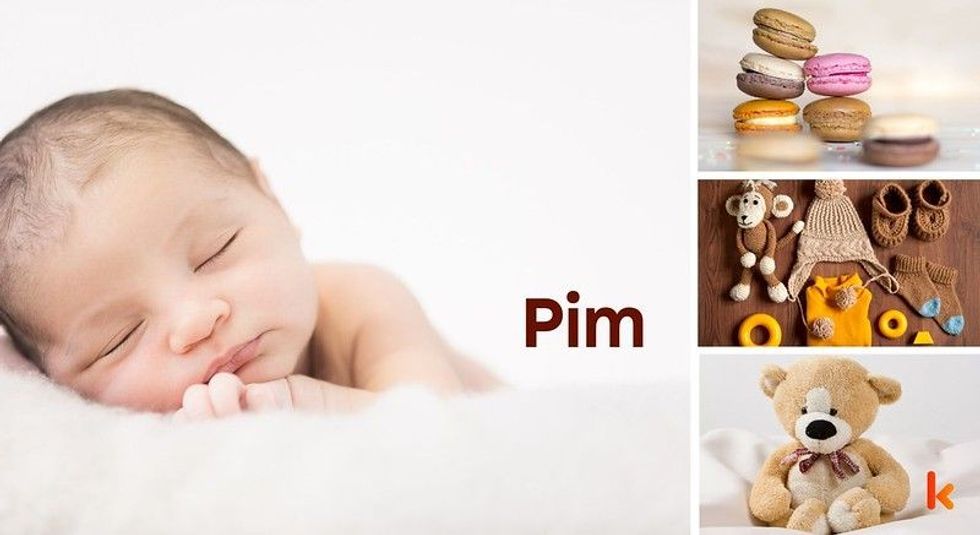 Baby name Pim - cute, baby, macaron, toys, clothes