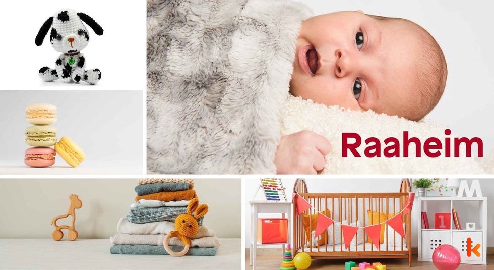 Baby name Raaheim - cute baby, baby room, macarons, clothes & toys