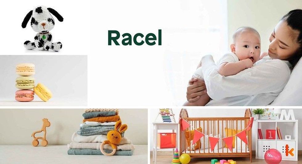 Baby name Racel - cute baby, baby room, macarons, clothes & toys