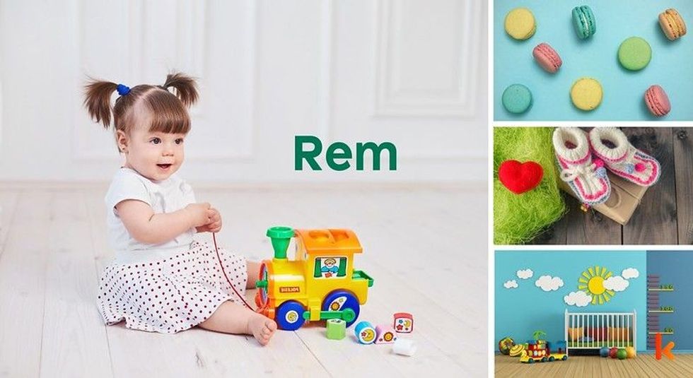 Baby name Rem - cute, baby, macaron, toys, clothes