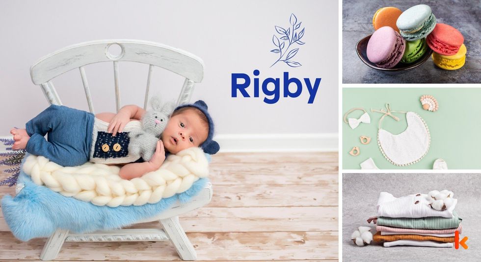 Baby name rigby - Cute baby, clothes, toy, macarons, teether