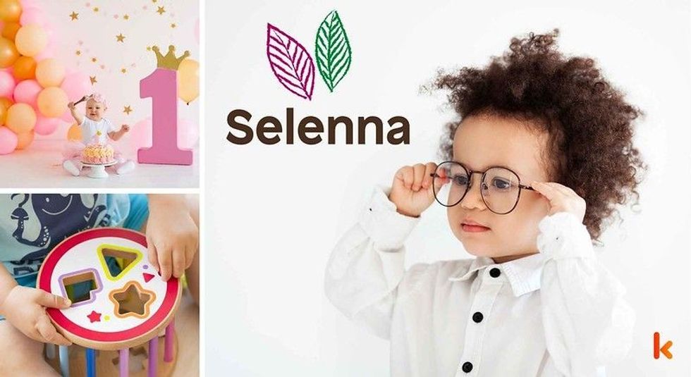 Baby name Selenna - cute baby, baby cake & baby color toys.