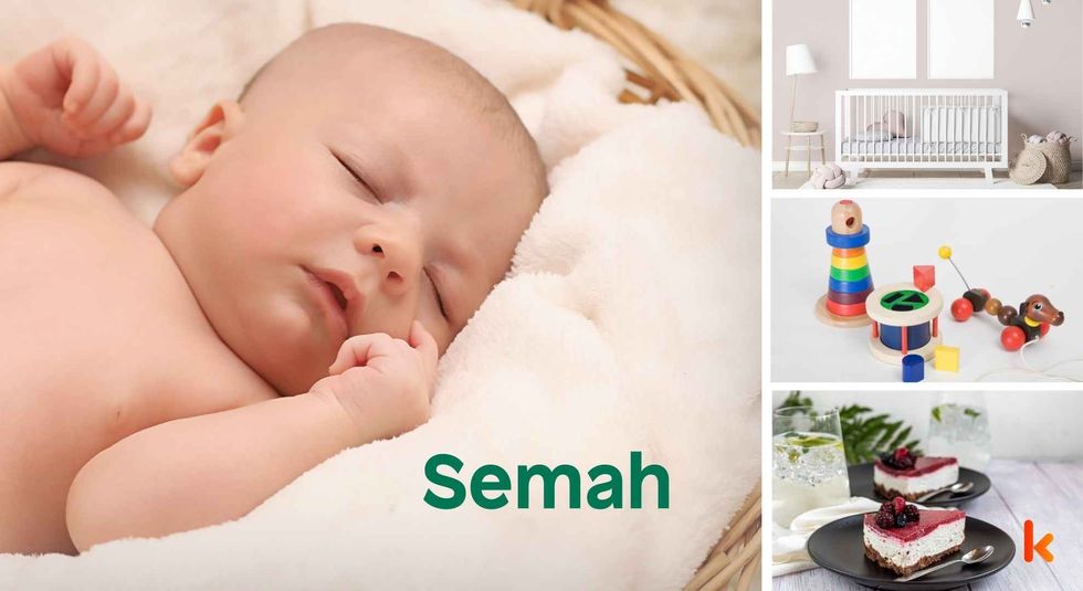 Baby name Semah - cute baby, toys, clothes & cakes.
