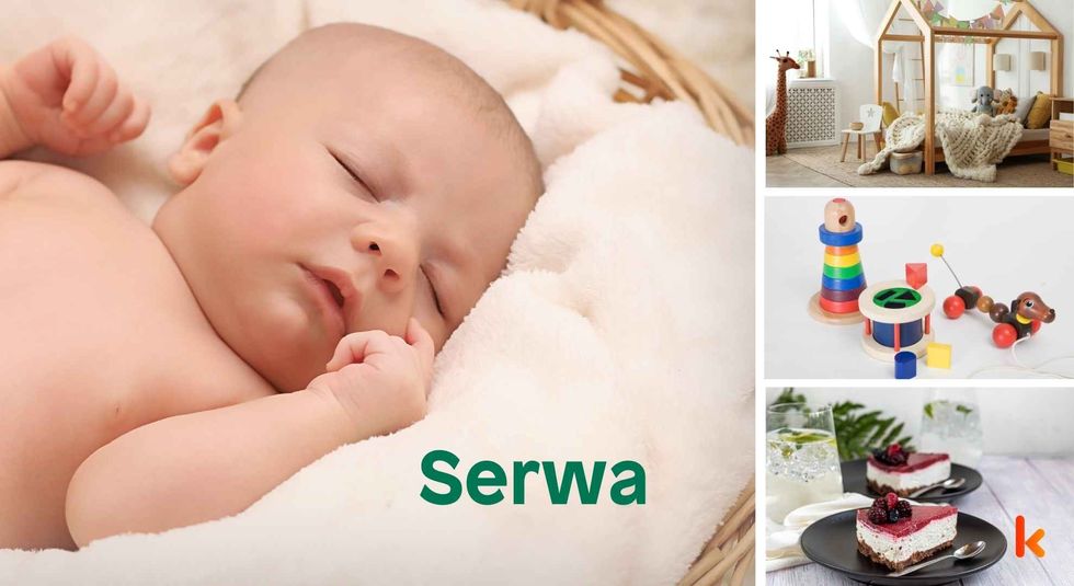 Baby name Serwa - cute baby, toys, clothes & cakes.
