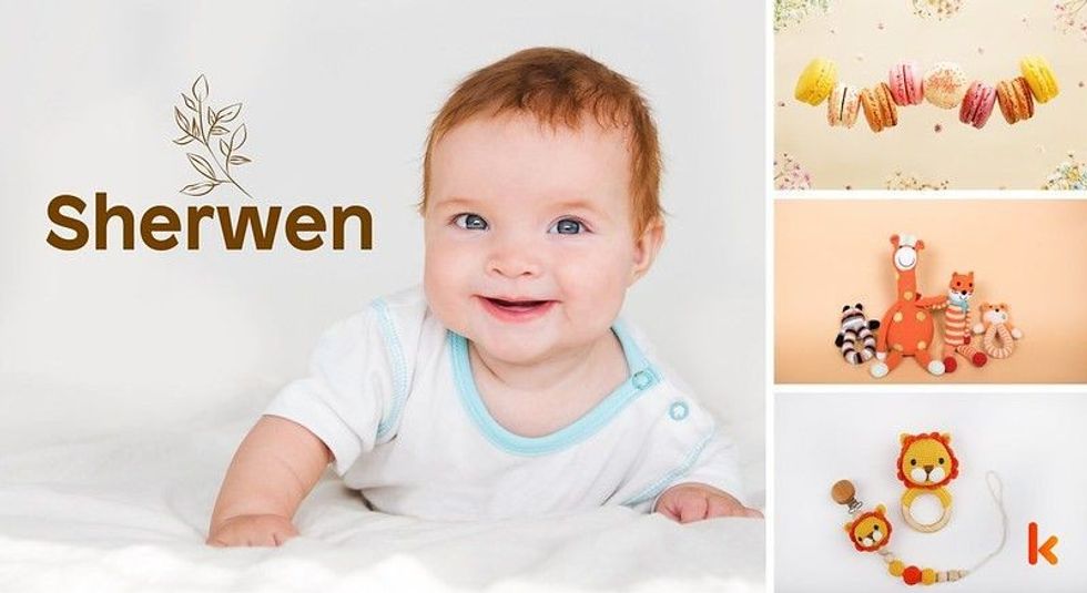 Baby name sherwen - cute baby, macarons, teether, toy