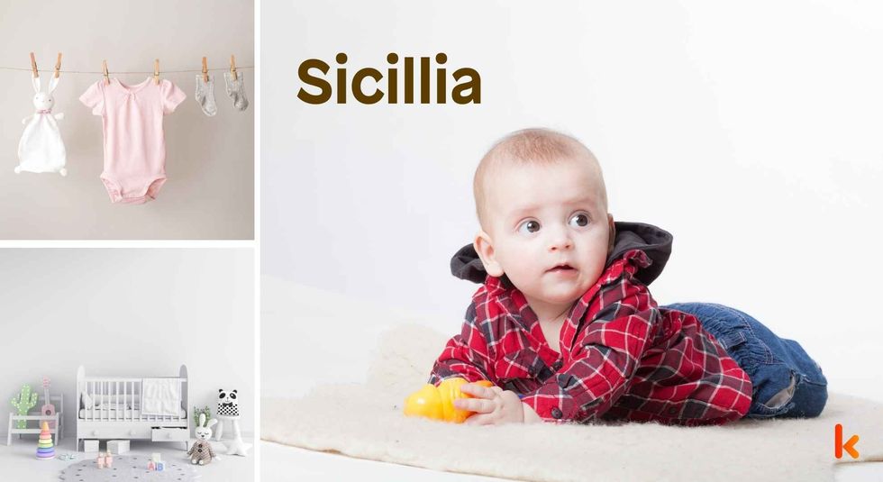Baby name Sicillia - cute baby, clothes, crib, accessories and toys.