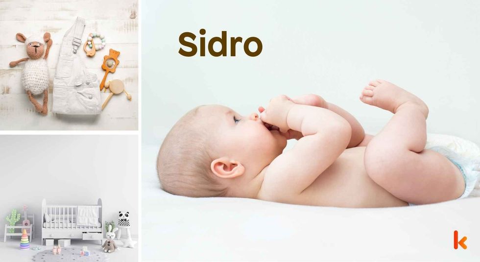 Baby name Sidro - cute baby, clothes, crib, accessories and toys.