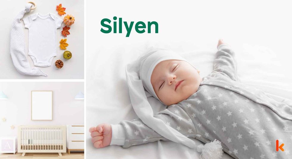 Baby name Silyen - cute baby, clothes, crib, accessories and toys.