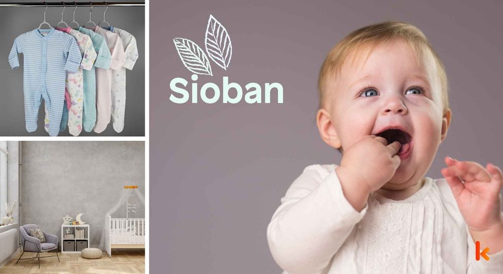 Baby name Sioban - cute baby, clothes, crib, accessories and toys.