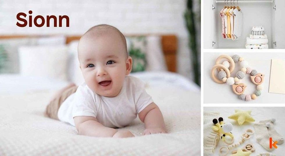 Baby name Sionn - cute baby, plush toys, clothes & teethers