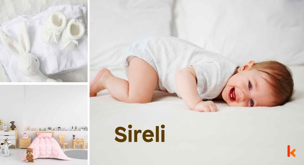 Baby name Sireli - cute baby, clothes, crib, accessories and toys.