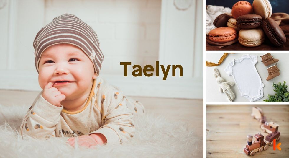 Baby name Taelyn- cute, baby, macaron, toys, clothes