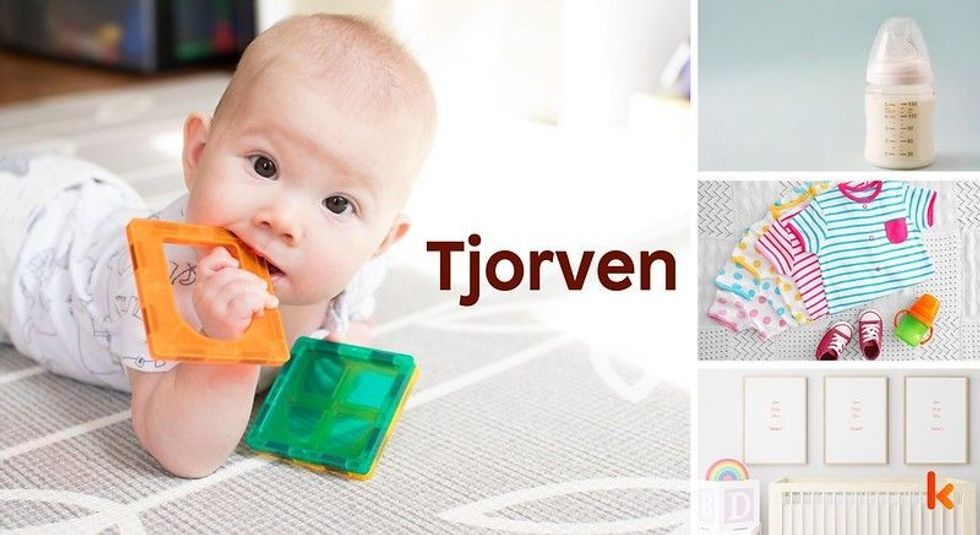 Baby Name Tjorven- cute baby, crib, sipper, clothes