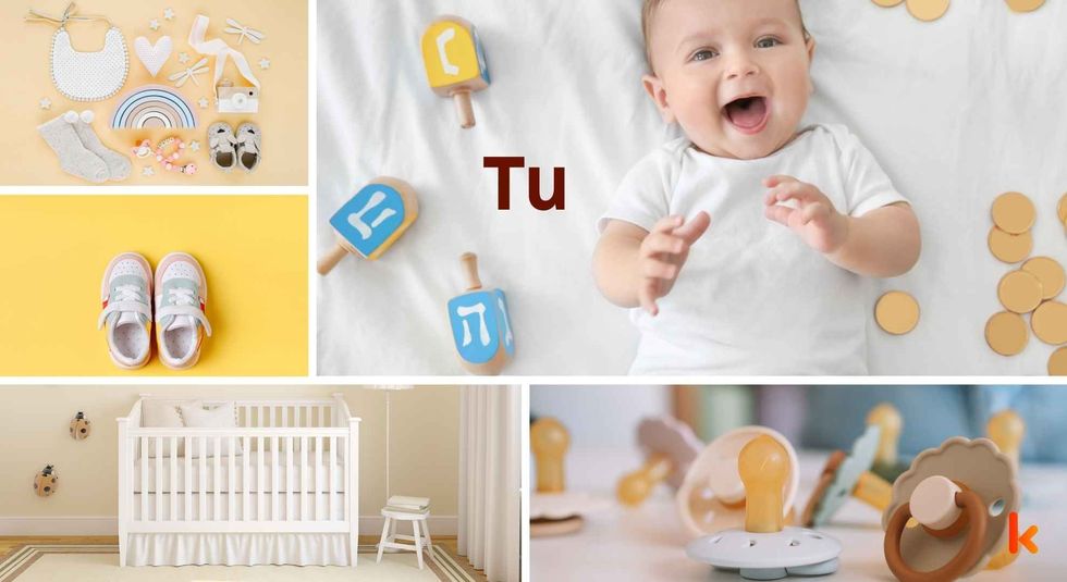 Baby name Tu - cute baby, baby crib, baby accessories, baby Pacifier & baby shoes