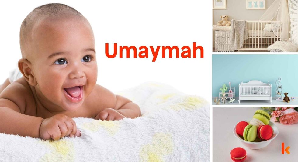 Baby name Umaymah - cute baby, toys, clothes & macarons.