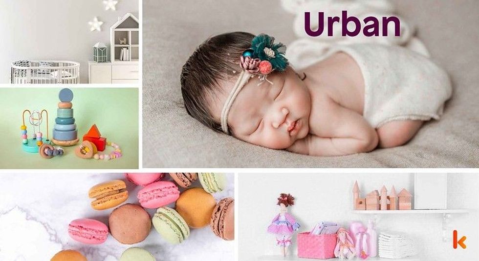 Baby Name Urban - cute baby, crib, clothes, accessories, macarons