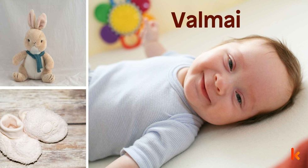 Baby Name Valmai- cute baby, booties, toys