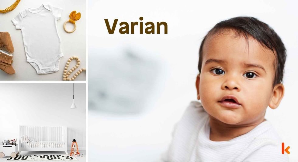 Baby name Varian - cute baby, clothes, crib, accessories and toys.