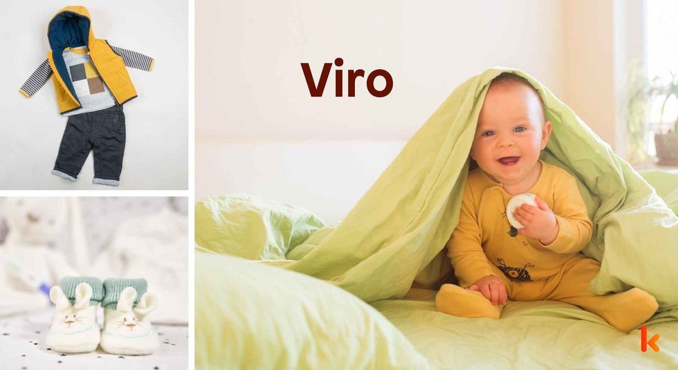 Baby Name Viro- cute baby, booties, clothes.