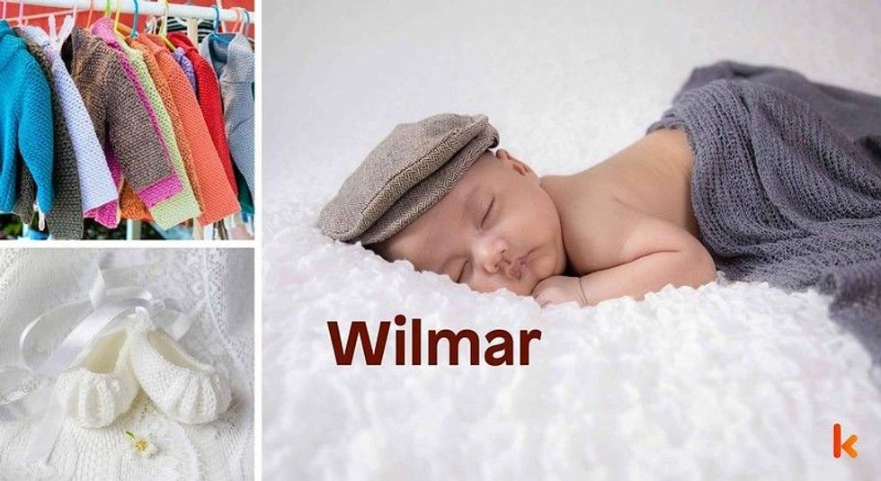 Baby Name Wilmar - cute baby, dress and shoes.