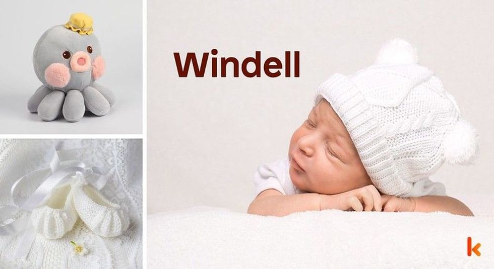 Baby Name Windell - cute baby, shoes and toys.