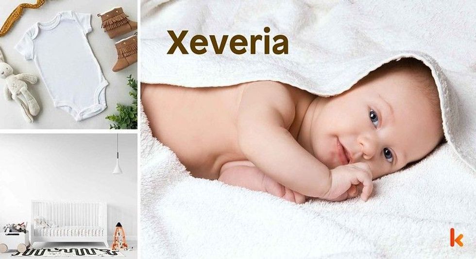 Baby name Xeveria - cute baby, clothes, crib, accessories and toys.