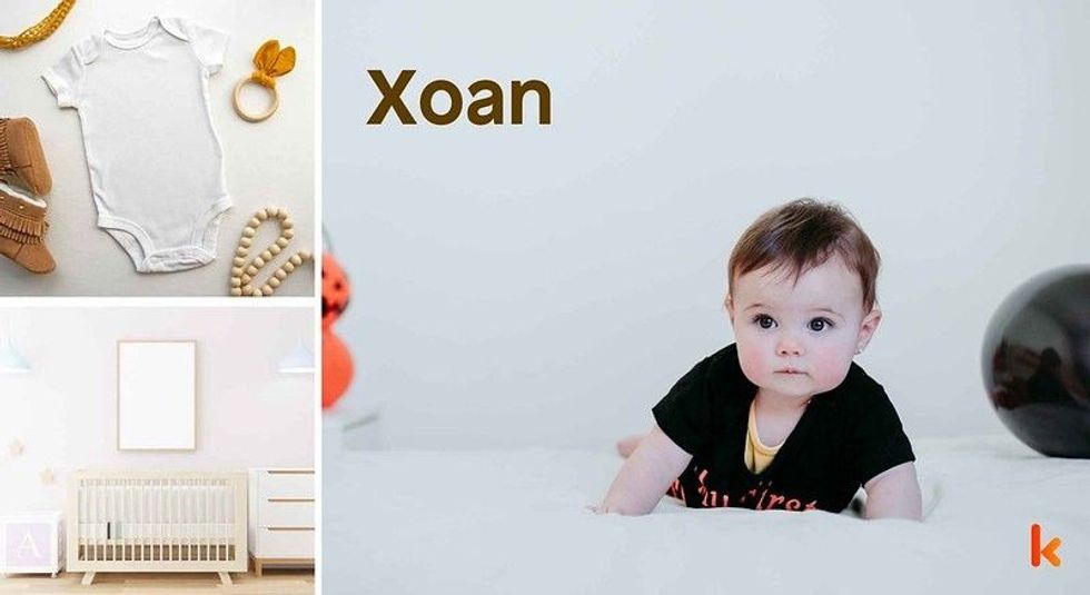 Baby name Xoan - cute baby, clothes, crib, accessories and toys.