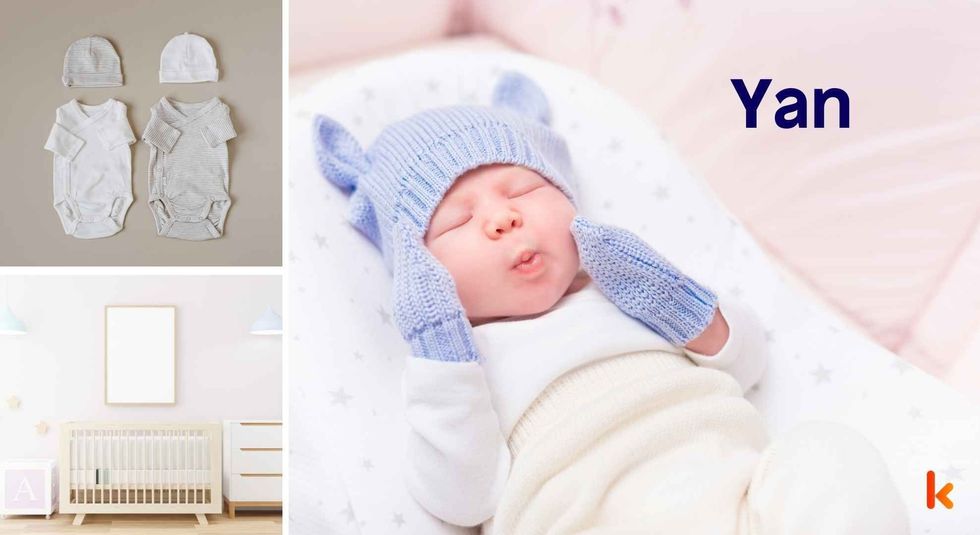 Baby name Yan - cute baby, clothes, crib, accessories and toys.
