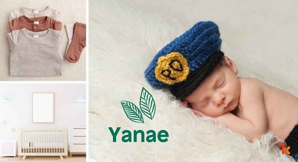 Baby name Yanae - cute baby, clothes, crib, accessories and toys.
