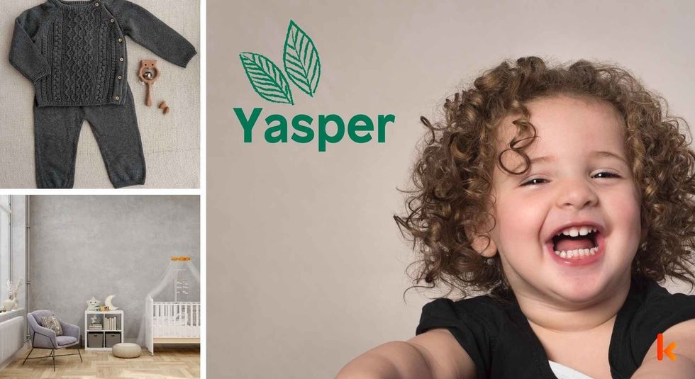 Baby name Yasper - cute baby, clothes, crib, accessories and toys.