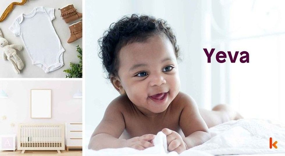 Baby Name Yeva - cute baby, baby crib, baby clothes.