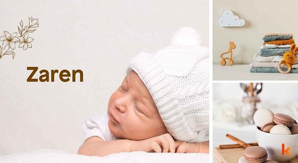 Baby Name Zaren - cute baby, baby clothes, macarons.
