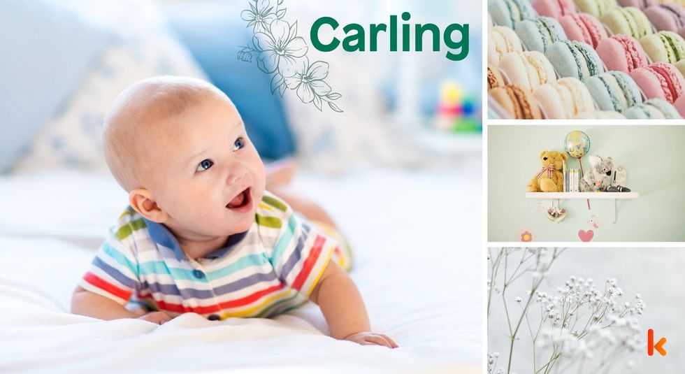 Baby Names Carling - Cute baby, Macrons & toys.