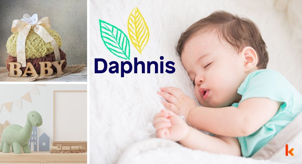 Baby Names Daphnis - Cute baby sleeping , toys & baby gift.