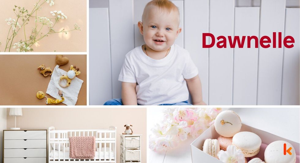 Baby Names Dawnelle - Cute baby, Toys & flowers.