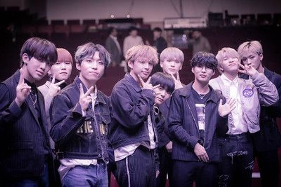 Backstage exclusive photoshoot for S. Korean Kpop D-Crunch