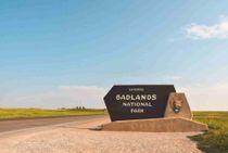Badlands National Park is in southern South Dakota
