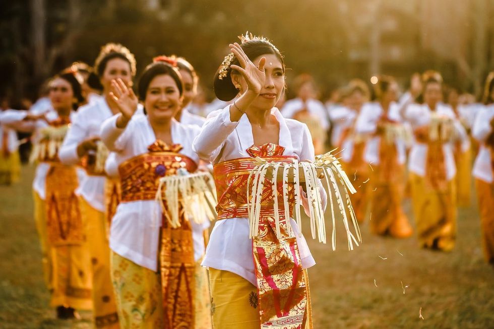Balinese people use Balinese names with a positive meaning to name a male or female child.