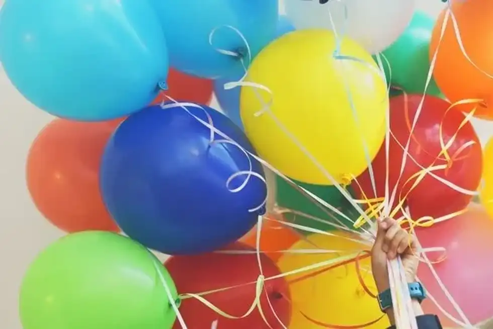 Balloons, cake, and party games are essential ingredients for a great kids' party!