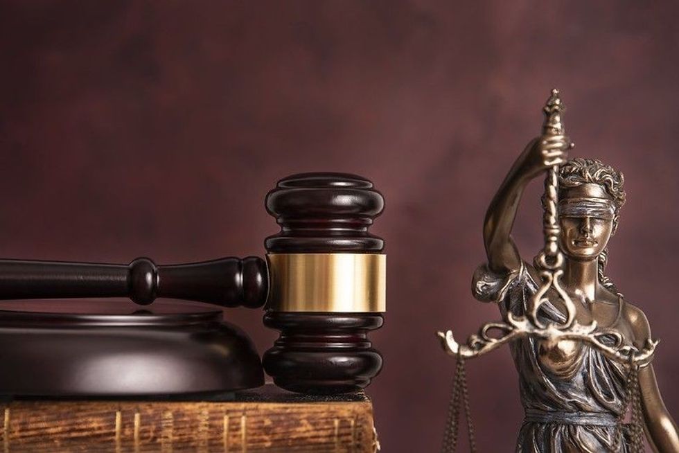 Barrister law justice and notary