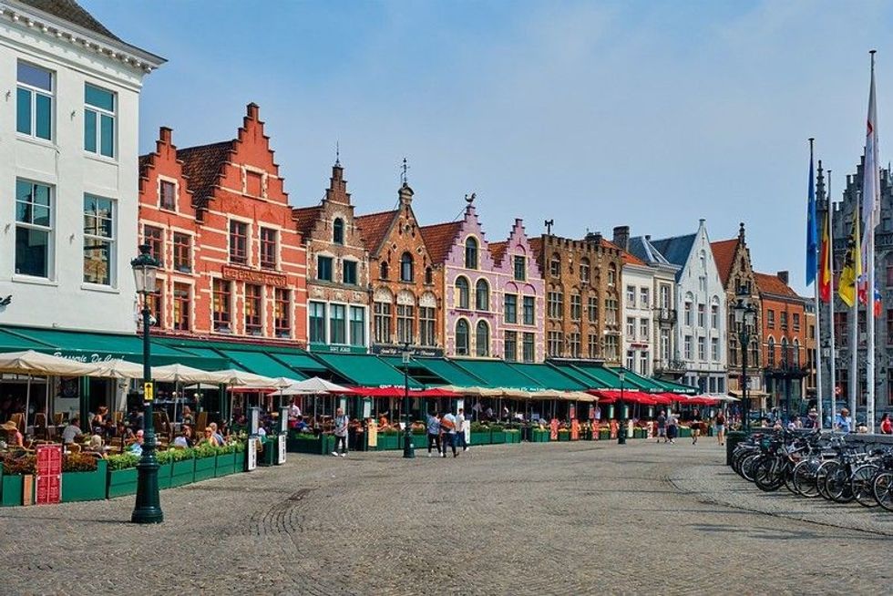 Belgium city view