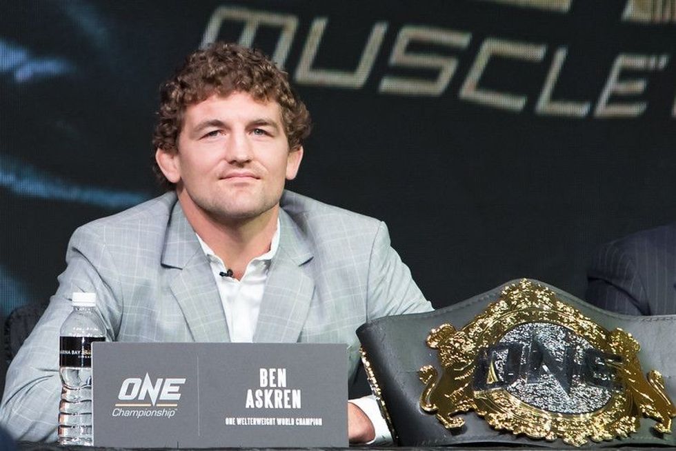 Ben Askren has played in the Amateur World Championships.