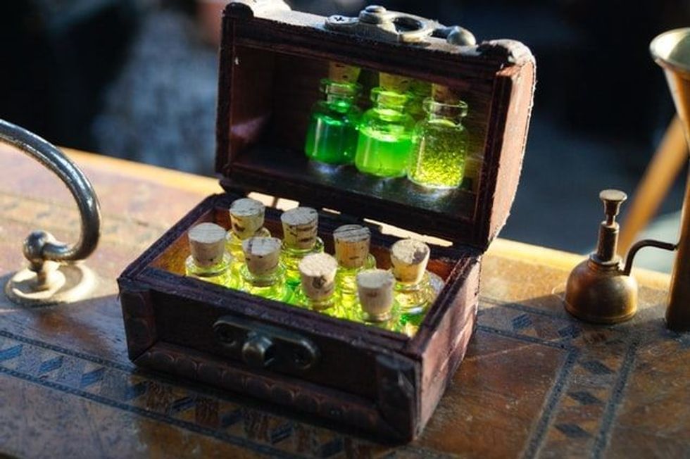 Brew A Potion Day is one of the events for people to try mix up different types of potions.