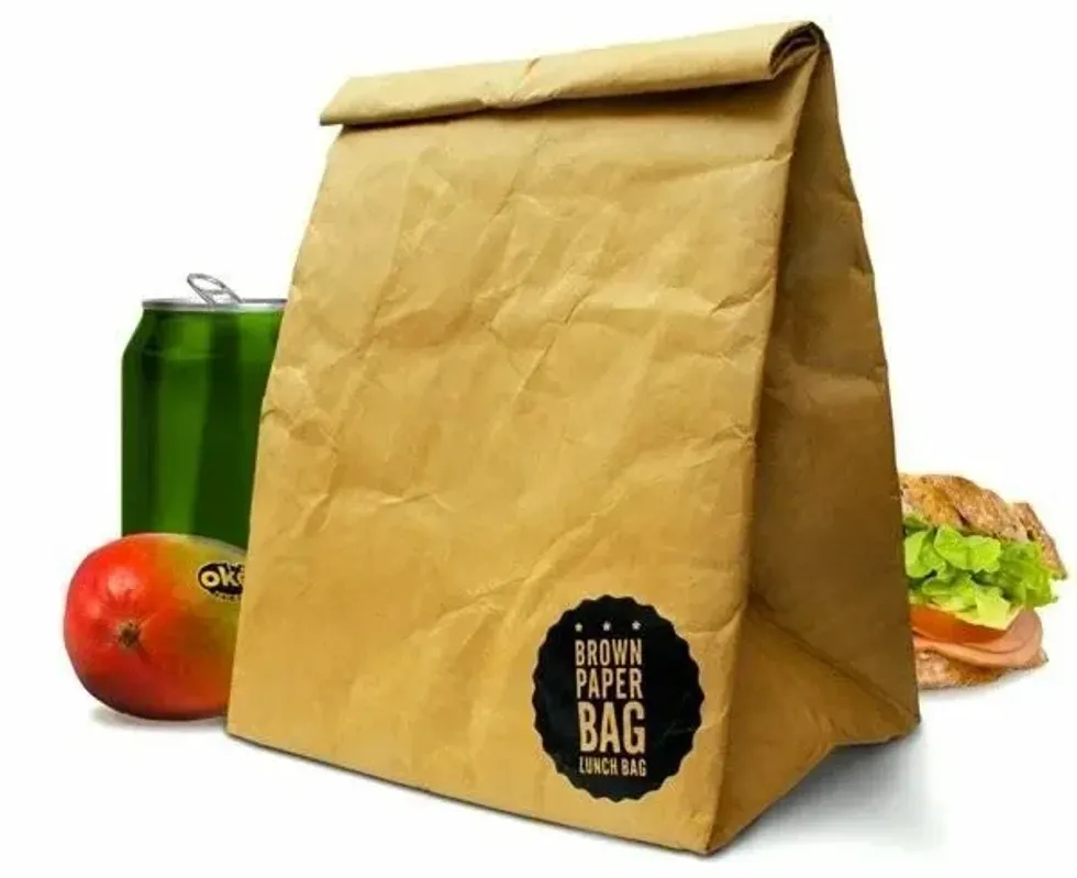 Brown Paper Lunch Bag - Luckies