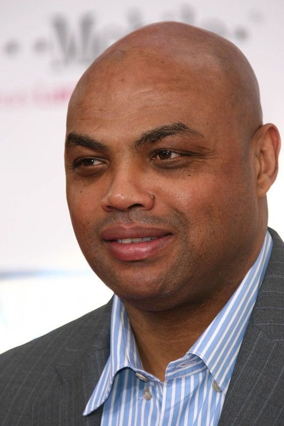 Candid picture of Charles Barkley at an event