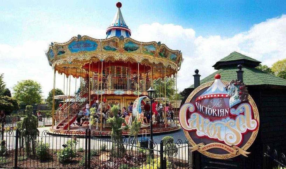 Carousel at Paultons Park.