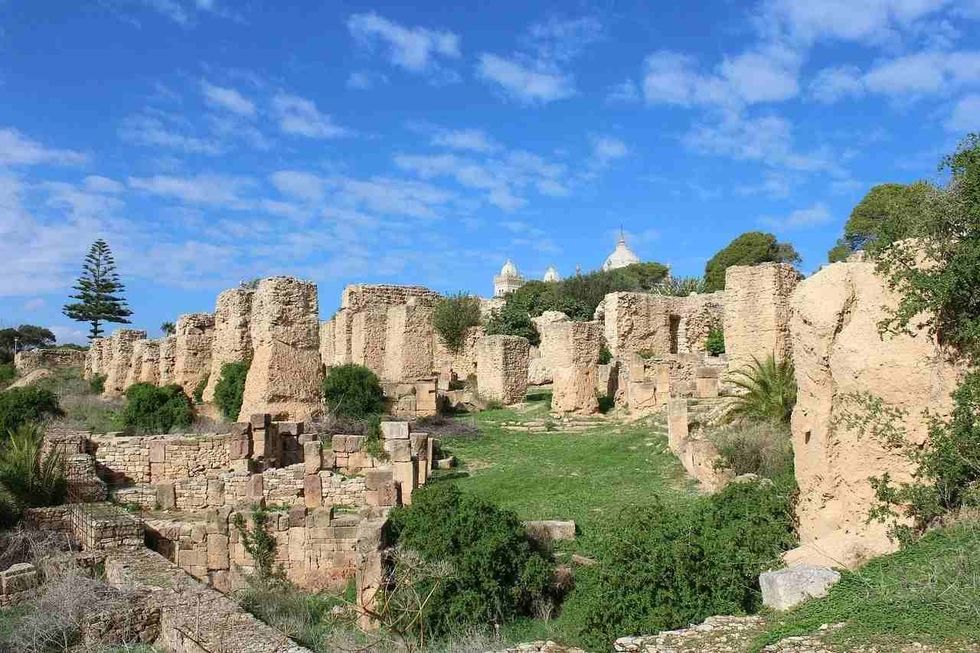 Carthage was the capital of the Byzantine in Africa